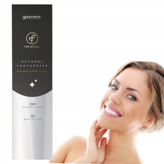 RAYPATH prírodná zubná pasta s nanostriebrom bez fluoridu, 100ml
